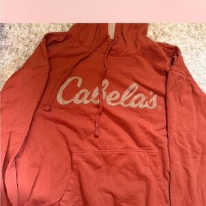 Cabela's Brick Red Pullover Hoodie